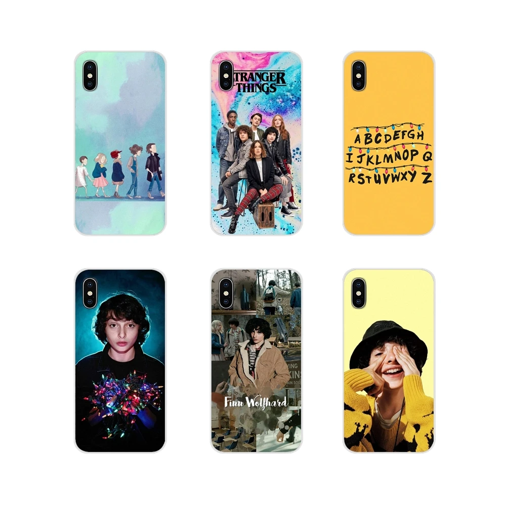 Прозрачный чехол для телефона дизайнерский телевизора Финна Wolfhard очень странные