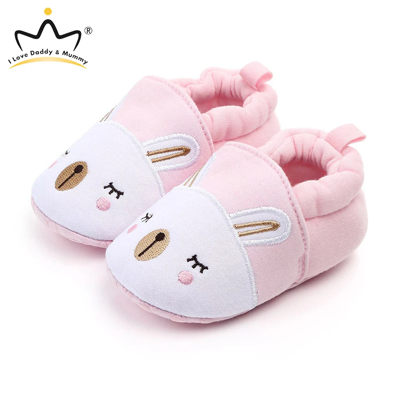 Зимняя детская обувь Симпатичные кроличьи кошачьи лосины Нескользящие ботинки