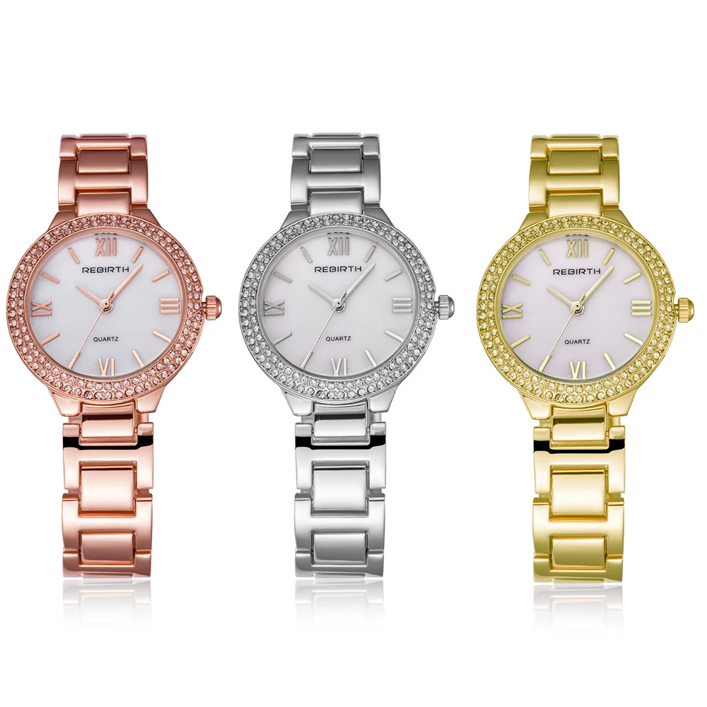 Часы наручные женские кварцевые с кристаллами люксовые модные ультратонкие