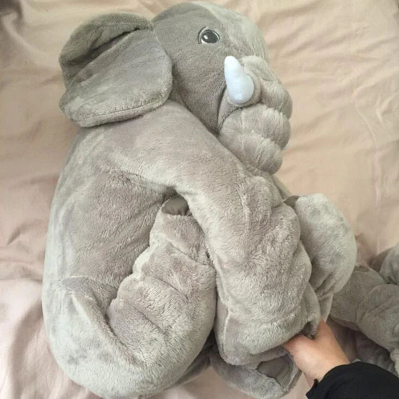 Модные детские животные плюшевый слон кукла мягкий плюшевая мягкая подушка