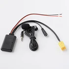 Автомобильный Bluetooth 5,0 микрофон для телефонных звонков адаптер громкой связи Bluetooth Aux вход аудио кабель для Fiat Grande Punto