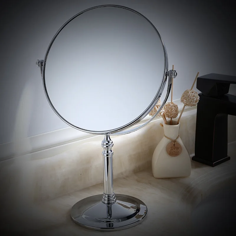 Круглый рабочий стол вращающаяся латунная Золотая подставка для зеркала заднего