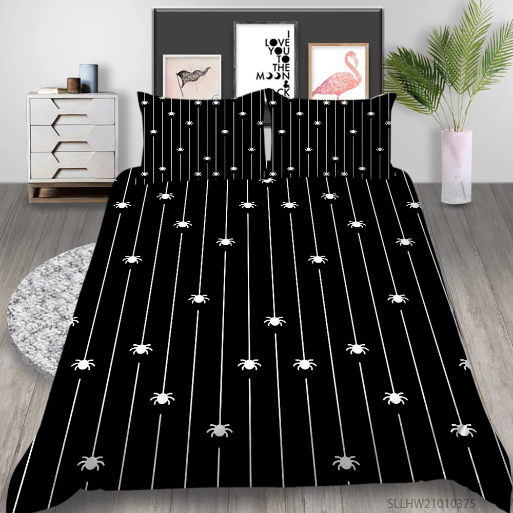 

Home Textile 3D Duvet Cover Set Cartoon Spider Printing 2/3 Pcs Highend Bedclothes Unique Design Bed Set