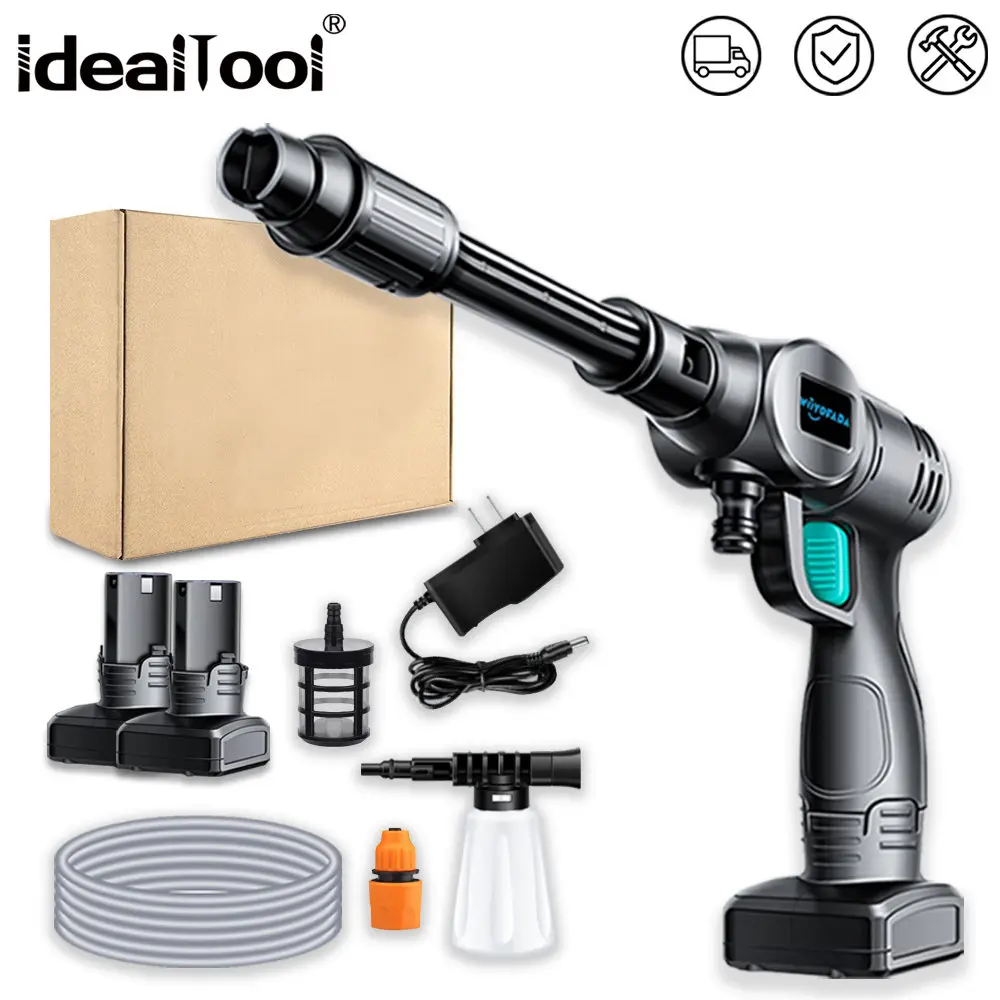 

300 Вт, 30 бар, беспроводная Автомойка высокого давления, водяной пистолет, водяной пистолет, автомойка высокого давления