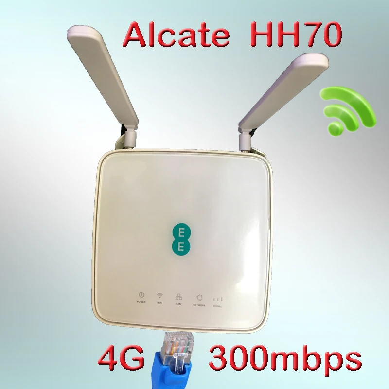 Разблокированный сотовый телефон Alcatel LinkHub HH70 EE 300 Мбит/с LTE Cat7 Работает с любым