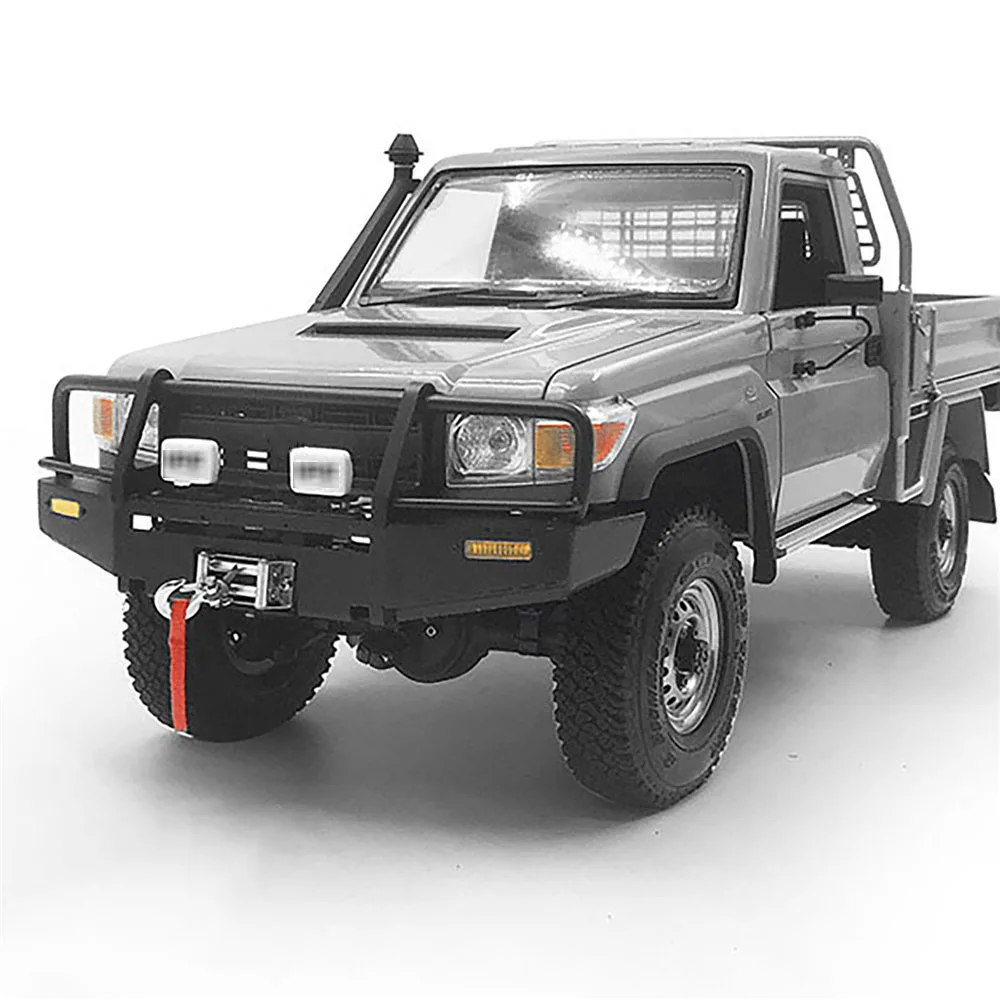 Металлический передний бампер ARB из нержавеющей стали, деталь «сделай сам» для BRX01 LC70, аксессуары для радиоуправляемых автомобилей