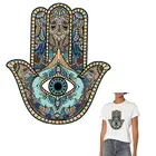 Забавная термонаклейка на одежду с приклеиванием утюгом на ладони, моющаяся термонаклейка сделай сам на футболку, красивые женские нашивки для одежды, украшение