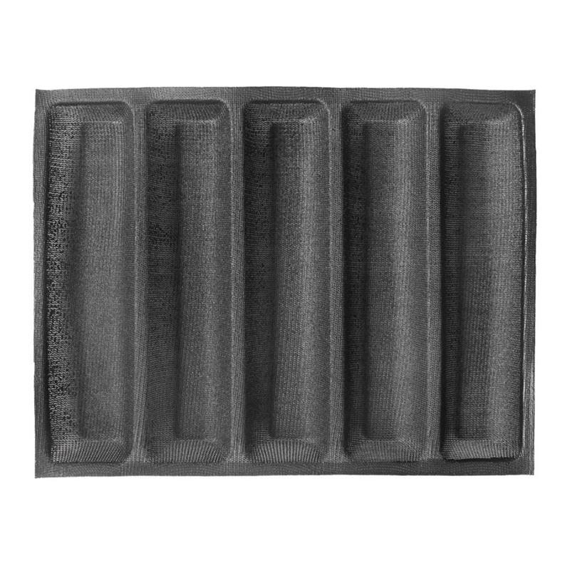 Силиконовые 5 вмятин многоразовые Silform/хлеб формы выпечки пищевой|Принадлежности