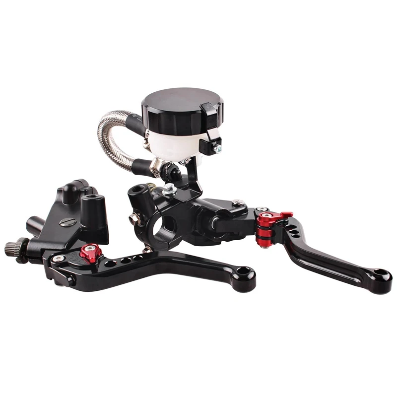 1 пара 7/8 дюймов руль универсальный мотоцикл тормозной рычаг сцепления с главным