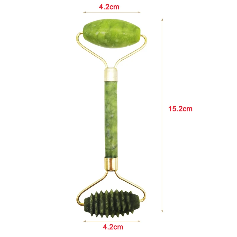 

Natural Quartz Stone Gua Sha Facial Jade Massager Roller Stone Scrapping Plate For Face Massage Tool Gouache Scraper Body Set
