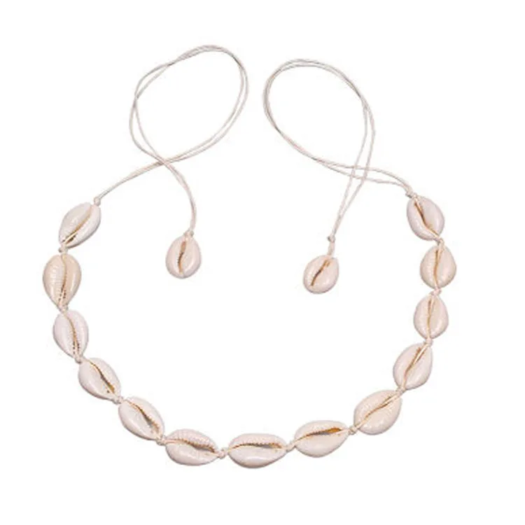 

2019New Fashion Hot Styles Genuine Leather Choker Necklace Perfect Imitation Pearl Choker Pearl Shell Jewelry