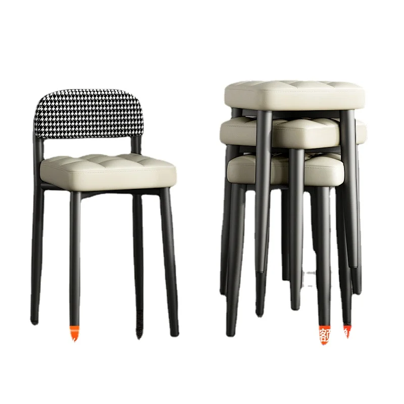

TT Nordic Dining Chair with Backrest Modern Simple Chair Female Cosmetic Chair Household Dining Table and Chair Light Luxury