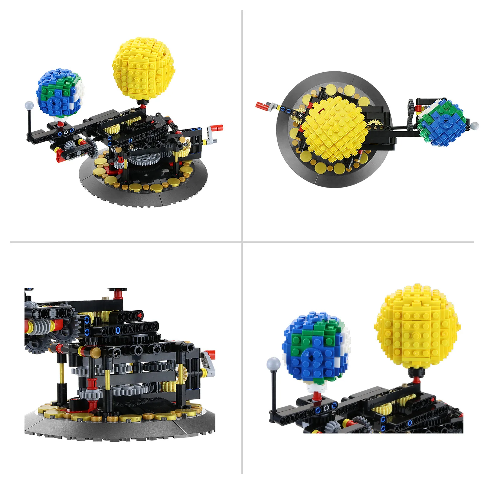 

BuildMoc 461PCS Astronomy Earth and Sun Building Blocks Bricks for Children DIY Blocks Toys Gift C182