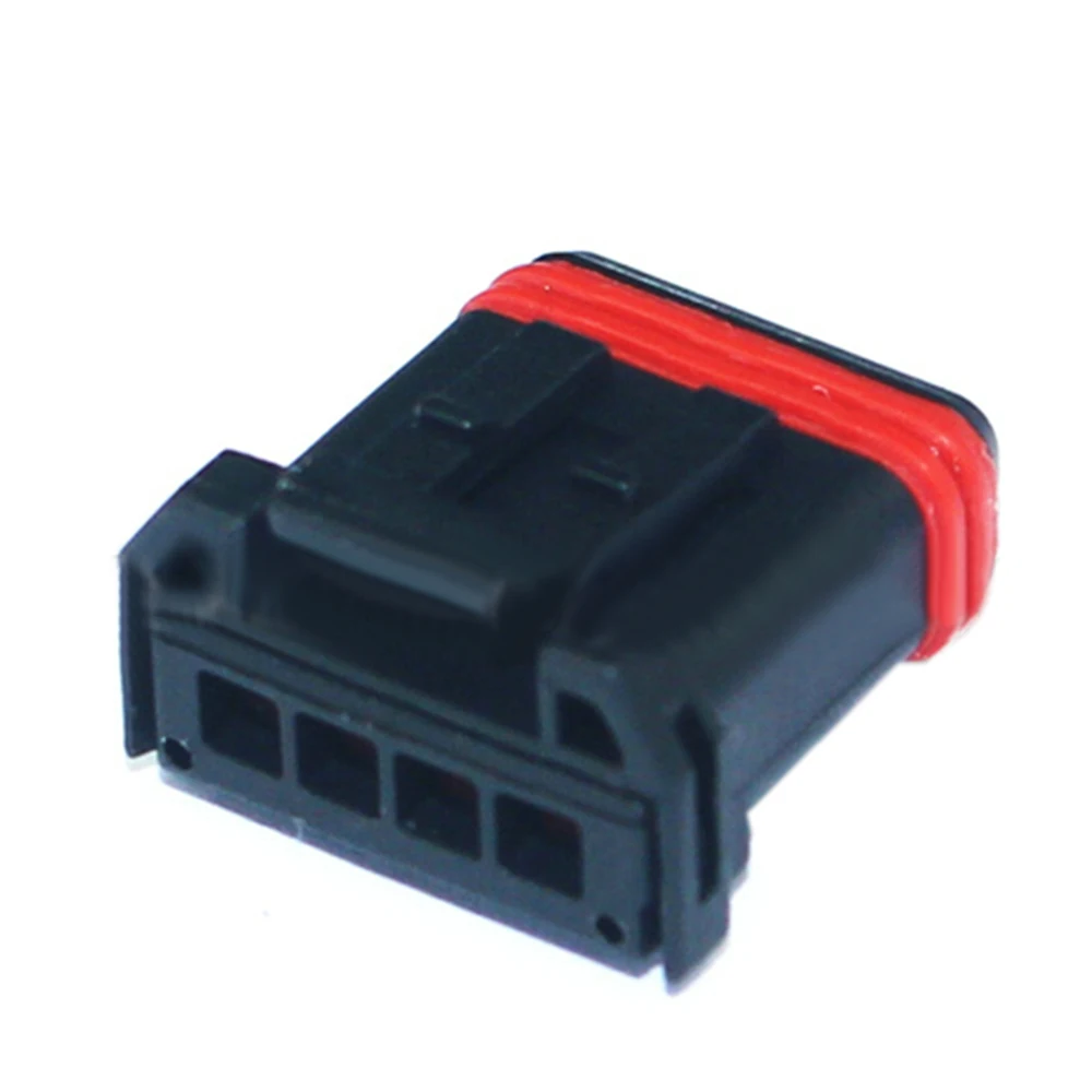 2/5/10/20/50/100 комплектов, 4-контактный автоматический Электрический корпус, водонепроницаемый разъем для жгута проводов MX19004S51