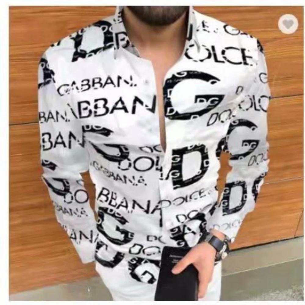 

Hot fall Long sleeve Casual men's printed shirt Hawaiian fashion shirt japanese fashion beach shirt shirts for men