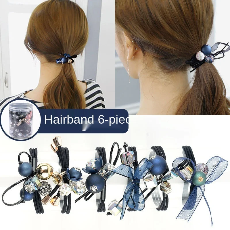 

Simple Headband Elegant Women's Hair Tie Headwear for Fair Ladies Hair Elastic Band Hair Rope Adult Резинка Из Волос Scrunchie