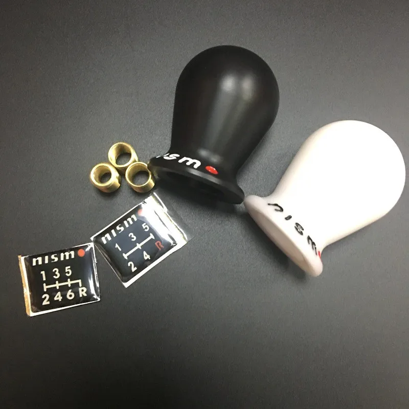 NISMO Universal Car Gear Shift Knob Manual Transmission MT For Nissan Nismo Sport for TOYOTA Gearshifter Pen Head Ball POMO MOMO |