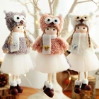 Рождественская Кукла-Ангел 2022 новогодние подарки, рождественские украшения для дома, Рождество 2021, подвесные украшения для рождественской елки, украшения для Рождества