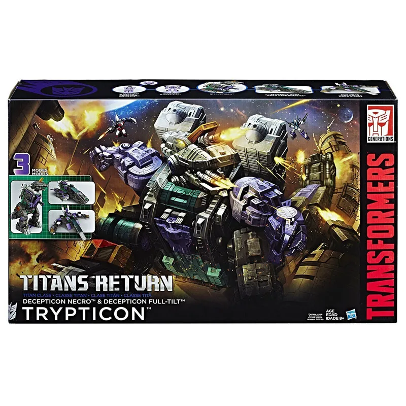 Hasbro Трансформеры Робот автомобиль аниме игрушка деформация робот большая модель титановая война железная Броня фигурка C1735 - Цвет: C1735