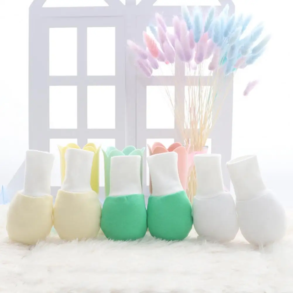 

1 пара, Стильные варежки для младенцев с защитой от царапин