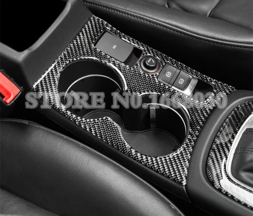 Держатель стакана для воды из углеродного волокна Audi Q3 8U 2012 2018 1 шт. аксессуары