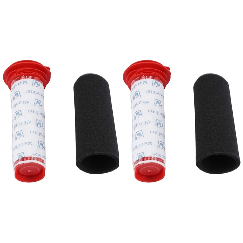 

4Pcs Washable Main Stick Filter + Foam Insert for BCH6 754176 754175 Athlet Cordless Vacuum Cleaner