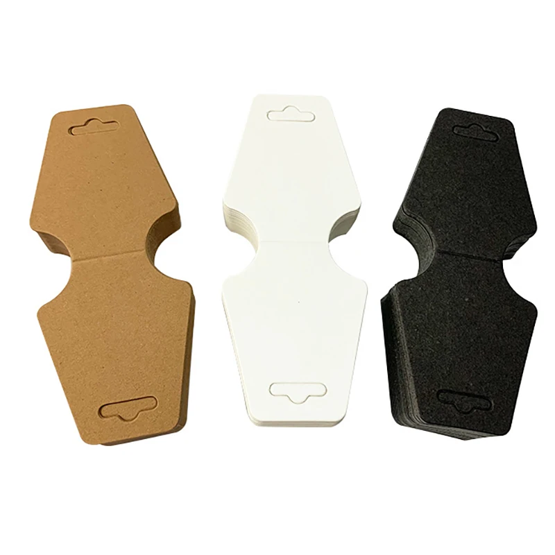 50 шт./лот 5x12 см бирка для витрины ювелирных изделий с карточкой цена складная