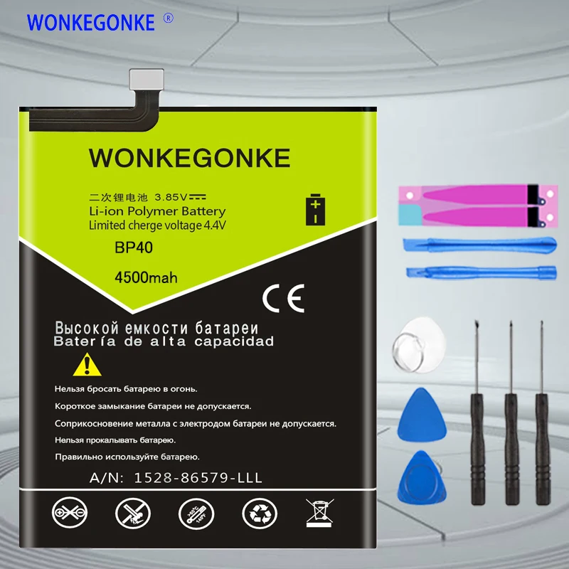 WONKEGONKE 4500 мАч BP40 батарея для Xiao mi Red K20 Pro/mi 9T Pro батарея|Аккумуляторы мобильных