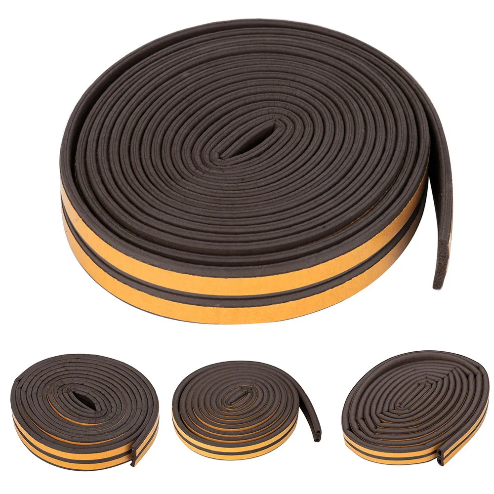 Самоклеящаяся уплотнительная лента для окон и дверей 5 м тип D/E/P/I аксессуары