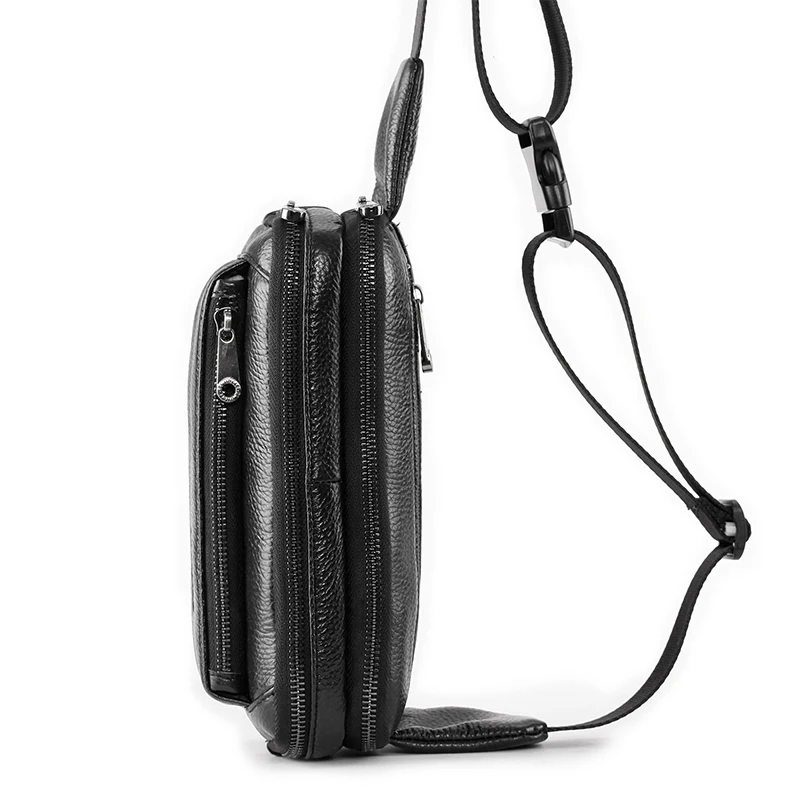 

PI UNCLE Brand Men's Leather Belt ,Messenger Bag, Chest Bag Waist Bag