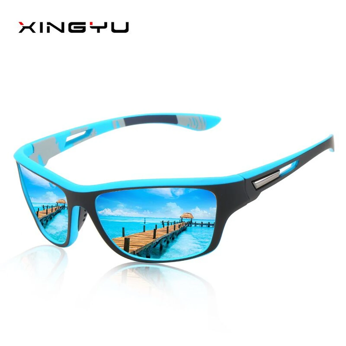 

New Mens Polarized Sunglasses for Men Polarized Colorful Film Outdoor Sports Windproof Sand Goggle Sun Glasses UV Protection