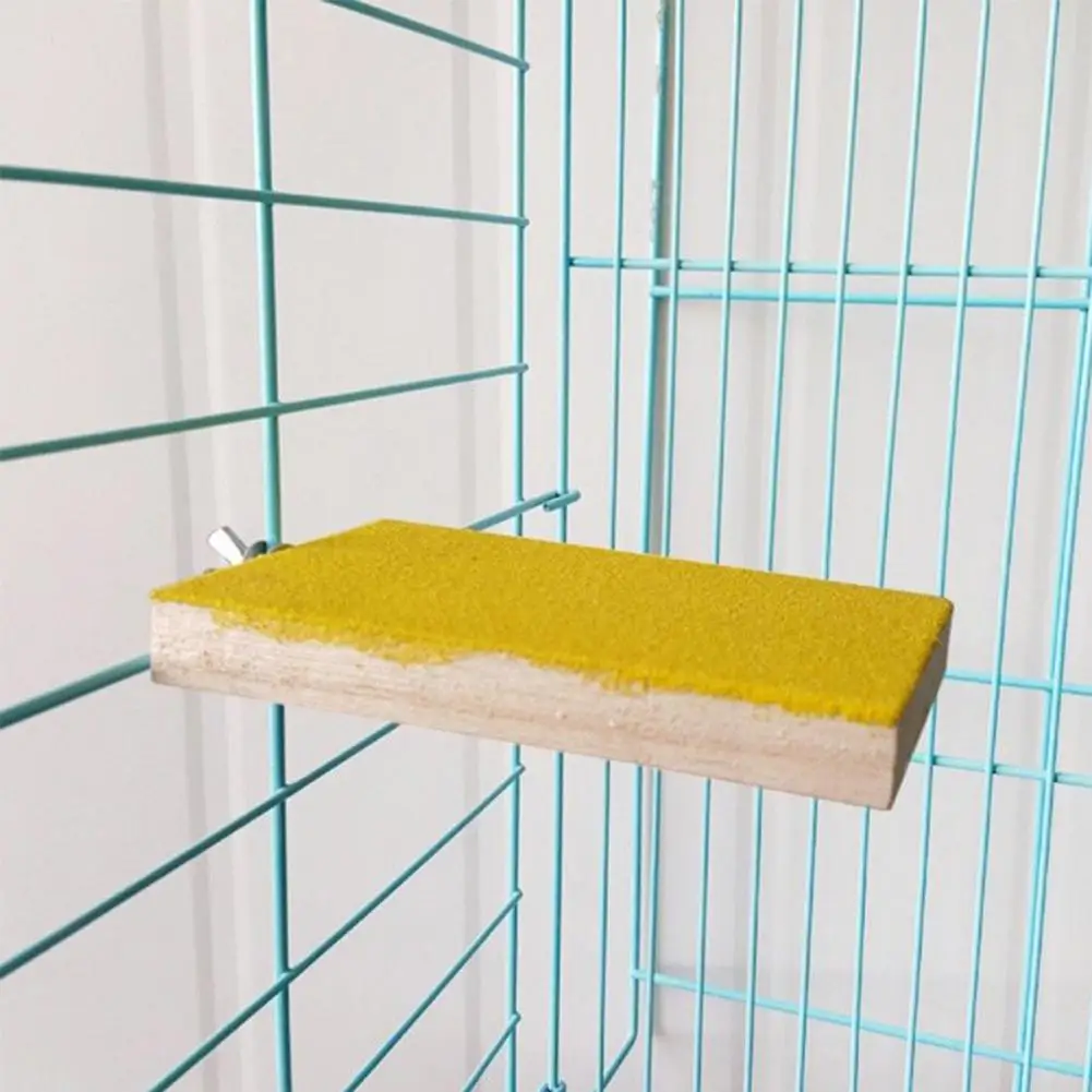 9*13 см Птица Попугай жердочка для птиц коготь-шлифовальная доска игрушки домашних