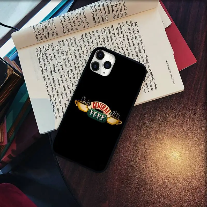 

Central Coffee Perk friends Phone Cases for iPhone 11 12 pro XS MAX 8 7 6 6S Plus X 5S SE 2020 XR Soft silicone