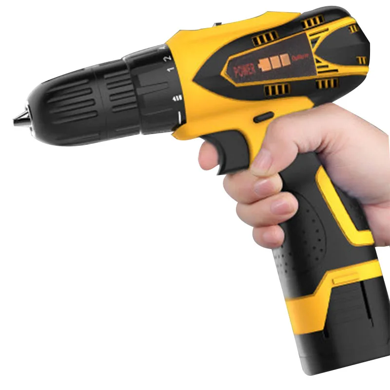 12V Мини дрель электрическая ручная Батарея аккумуляторная ударная отвертка