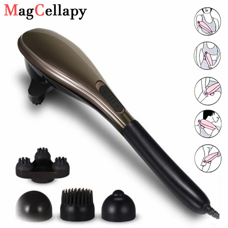 4 в 1 многофункциональный Электрический массажер для шеи и спины|Расслабляющие