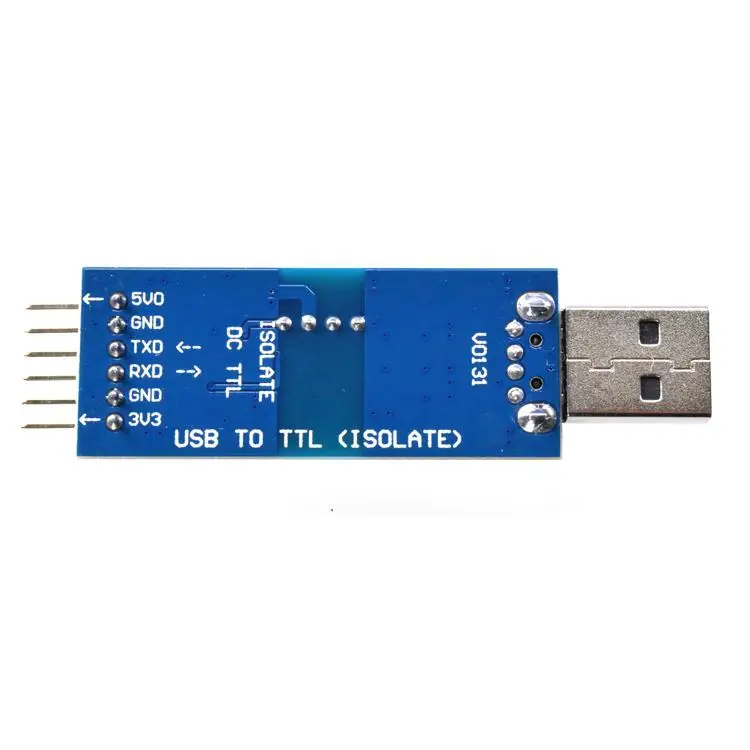 MeterMall USB для последовательного порта Золотой TTL UART модуля FT232RL с изоляцией