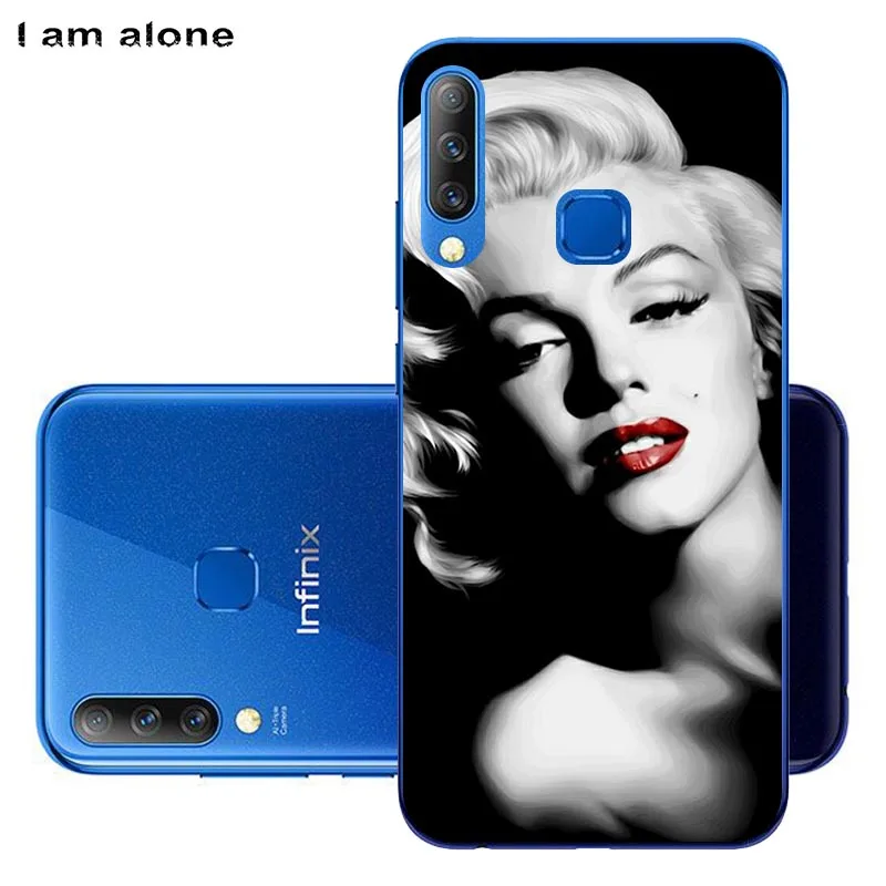 Solf TPU W14 Чехлы для телефонов Infinix Hot S4 X626 6,2 дюймов мягкие сумки из ТПУ мобильный милый мультфильм Печатный для Infinix Hot S4 X626 - Цвет: Solf TPU W14