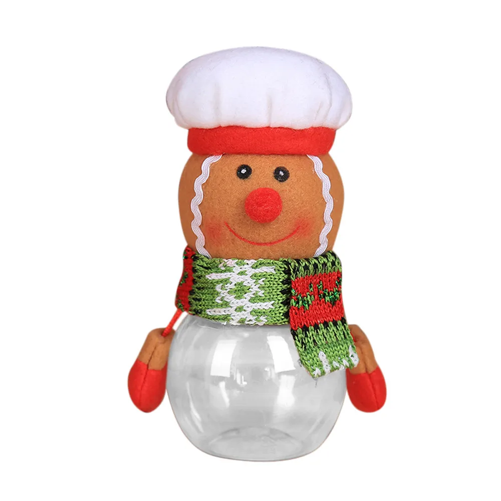 ISHOWTIENDA, детская Рождественская банка для конфет, бутылка для хранения, сумка Санты, милая Рождественская коробка, Gif, горячая распродажа