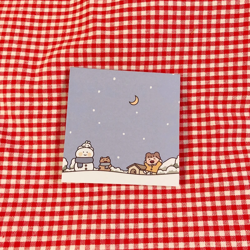 60 листов бумажный блокнот для девочек креативный мультяшный записей дневник