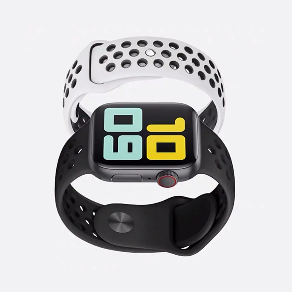 Для Apple watch band 5 4 ремешок силиконовый 40 мм 44 спортивный браслет 42 38 для Watch iwatch 3 2