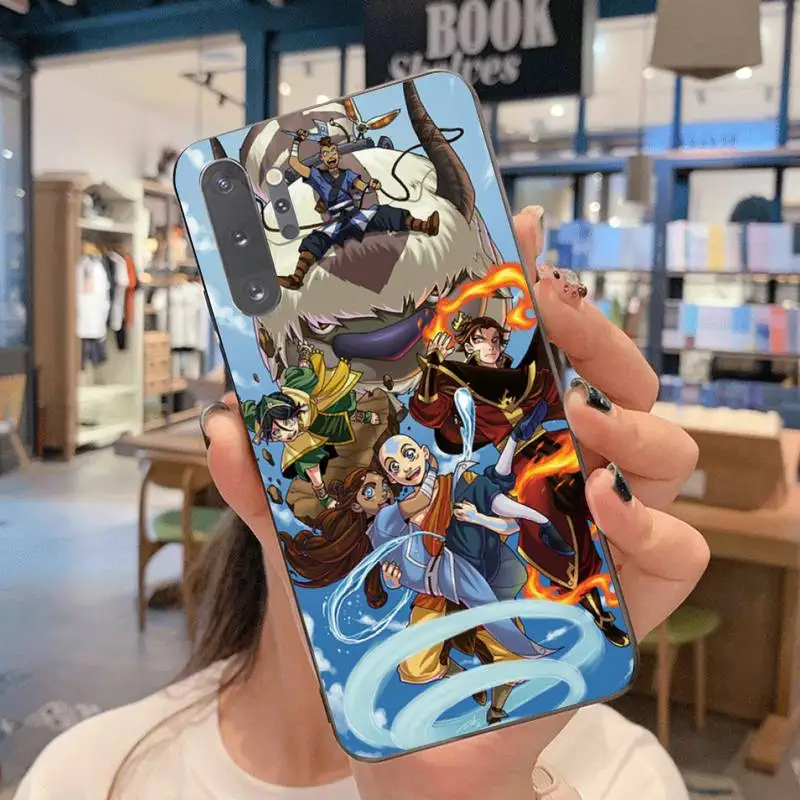 YJZFDYRM Аватар Последний Воздушный мягкий черный чехол для телефона Samsung Note 7 8 9 10 Lite