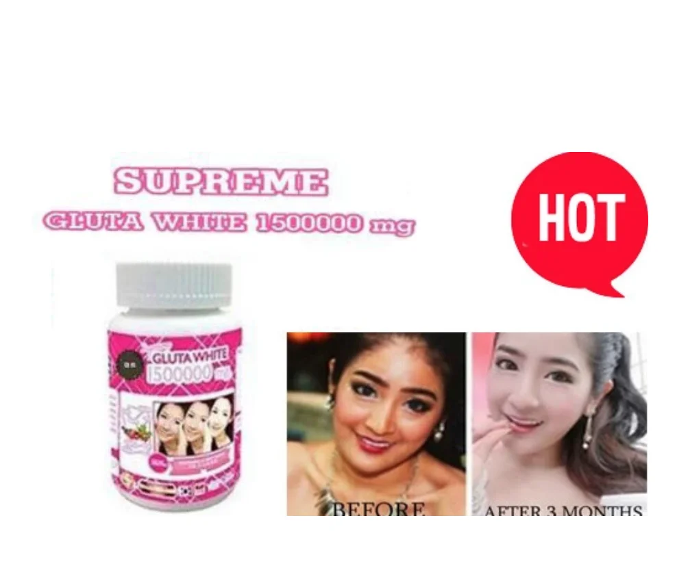 

1x GLUTA 1500000 ULTRA STRONG WHITENING GLUTATHIONE WHITE Anti Aging Free Shipping