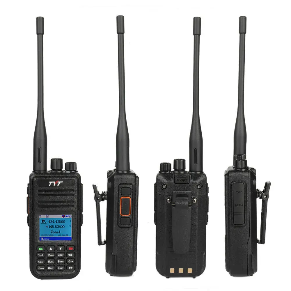 TYT DMR цифровой мобильное радио TYT MD-380 TYT era иди и болтай Walkie Talkie “иди и 1000 канала профессиональное Two Way радио UHF 400-480 МГц