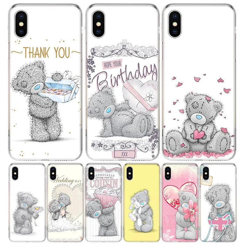 Чехол Teddy Me To You Bear для Iphone 11 12 Mini Pro 7 6X8 6S Plus XS MAX + XR 5S SE 10 9 чехол из ТПУ|Бамперы| |