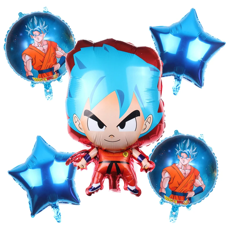 5 шт. вуконг воздушный шарик из фольги в форме мультфильм дракон шары с днем