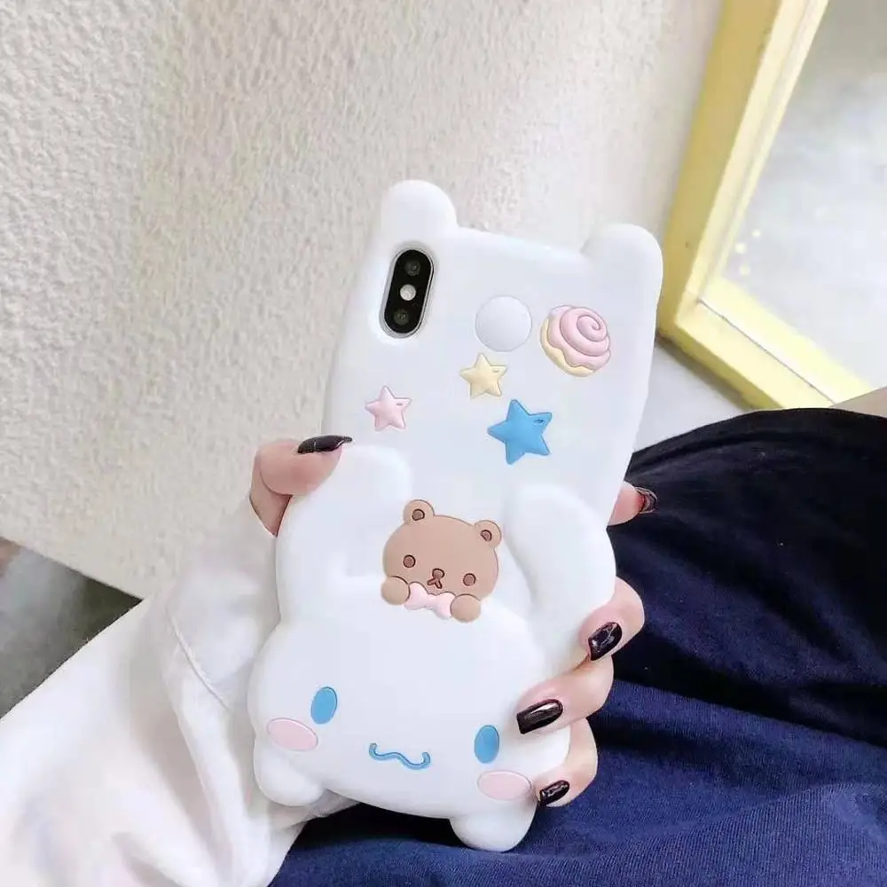 Чехол для телефона EPENA для iphone 11 pro XR XS Max 7 8 plus 6 6S Plus, супер милый 3D мультяшный мягкий чехол для iphone X - Цвет: 09