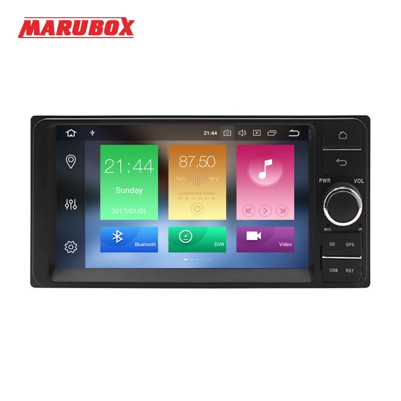MARUBOX 7A701px5 DSP, 2 Din, 64GB Автомобильный мультимедийный плеер для Toyota Универсальный " дюйм/сек, GPS навигация Bluetooth стерео радио