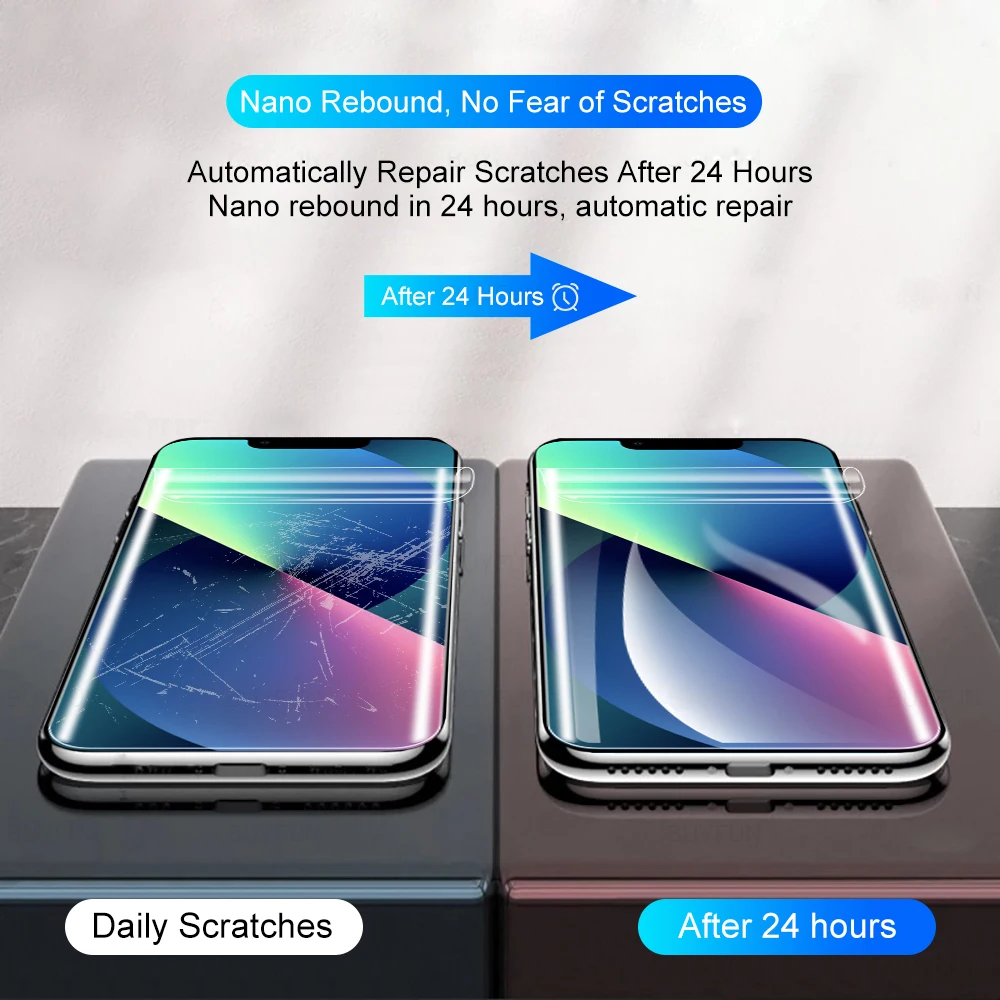 айфон 13 про гидрогель для iphone 13pro задняя и передняя мягкое стекло iPhone13 протектор
