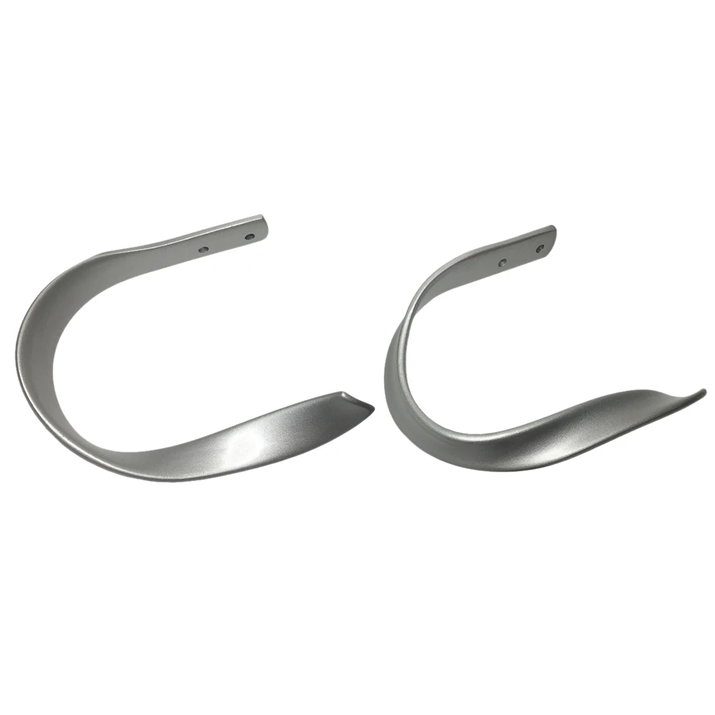 

Set of 2 Modern Decorative Aluminum Alloy Curtain Drapery Holdbacks Hooks