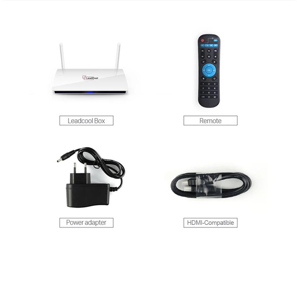 Leadcool livego ip tv box android 9.0 BOX Amlogic S905W 2 4G Wifi Media Player 4K HD DATOO Smart IP TV Доставка из Франции |
